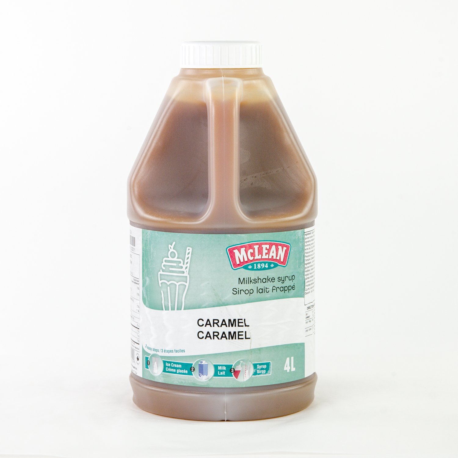 Sirop lait frappé caramel 4 L