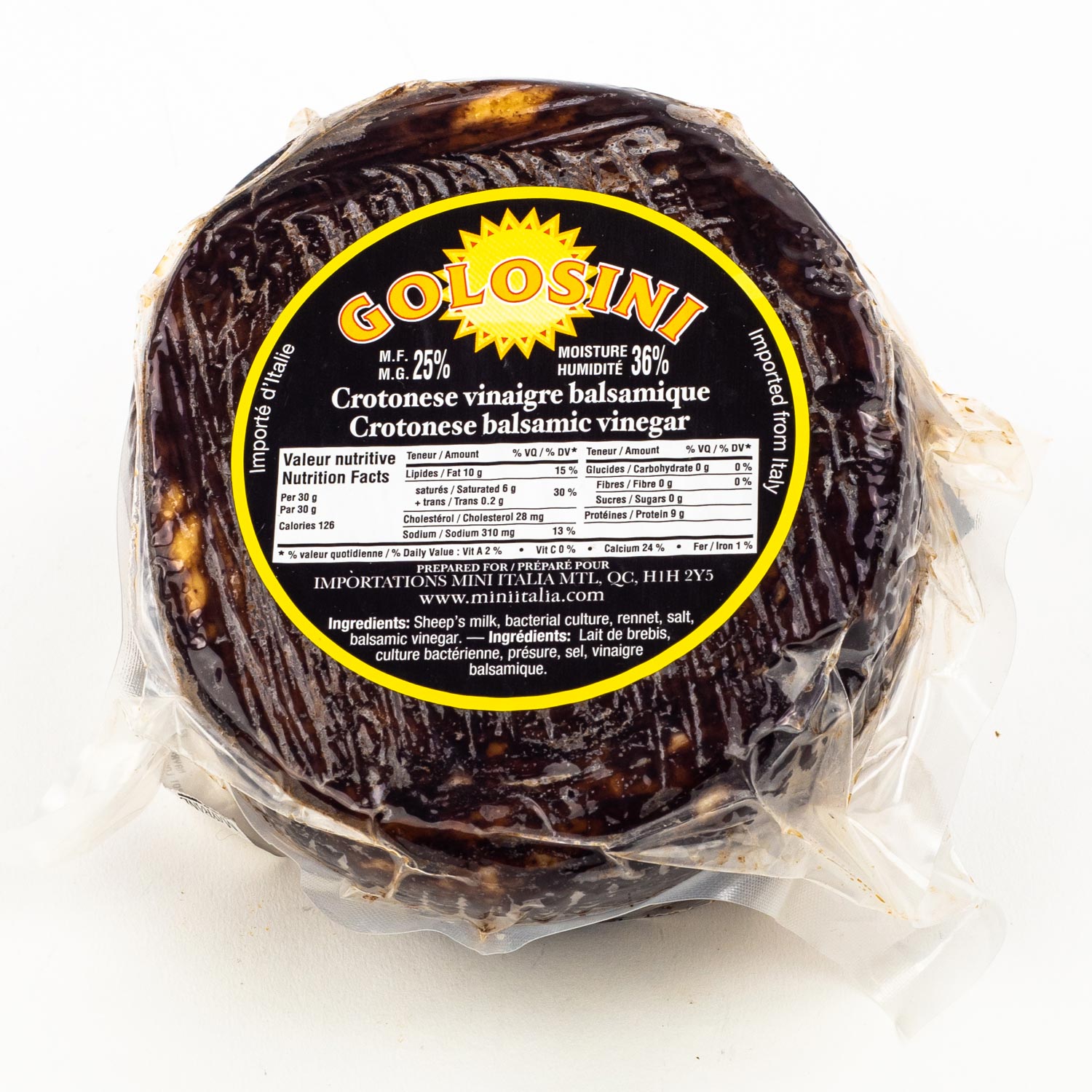 Crotonese au vinaigre balsamique 350 g