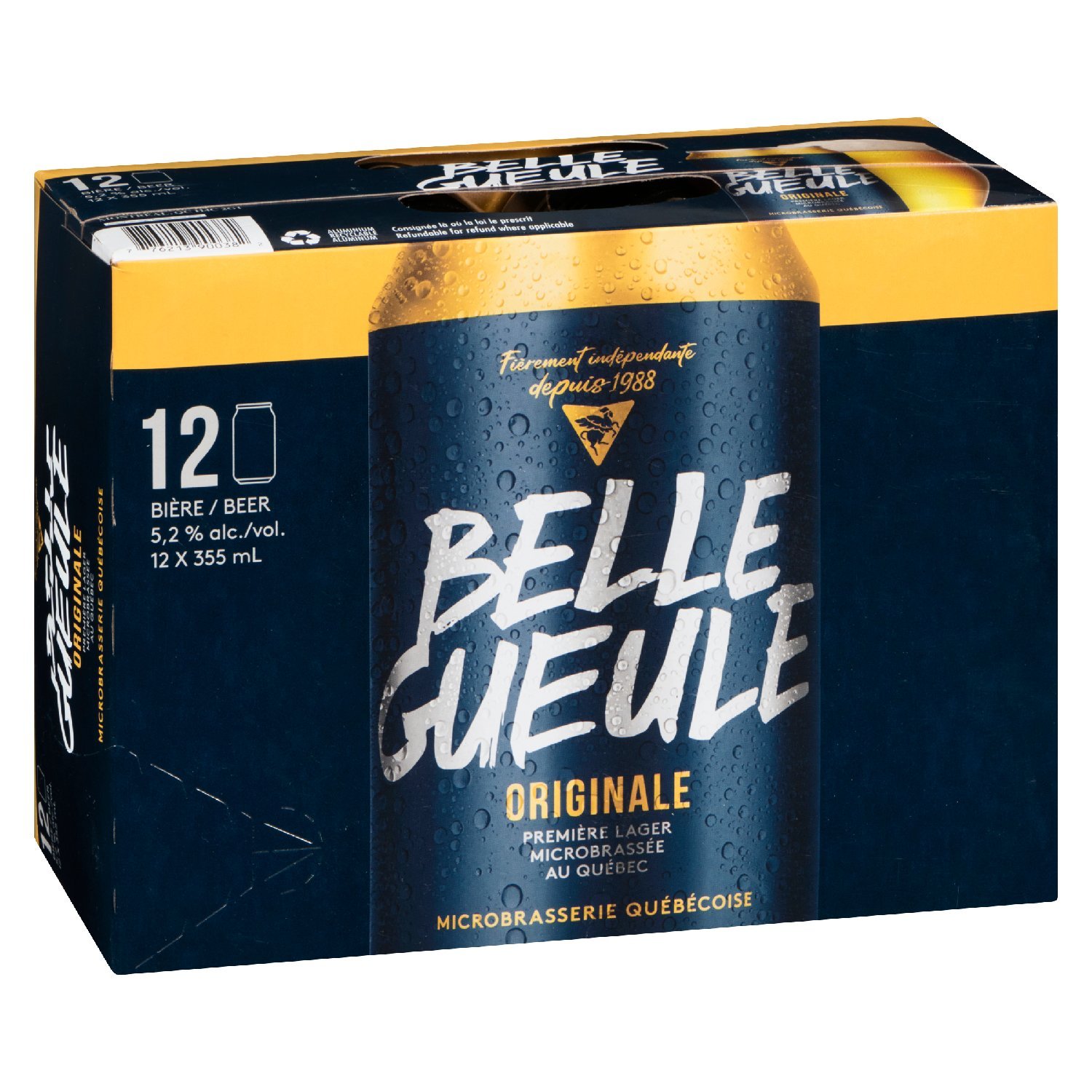 Bière originale 5,2% 355 ml x12