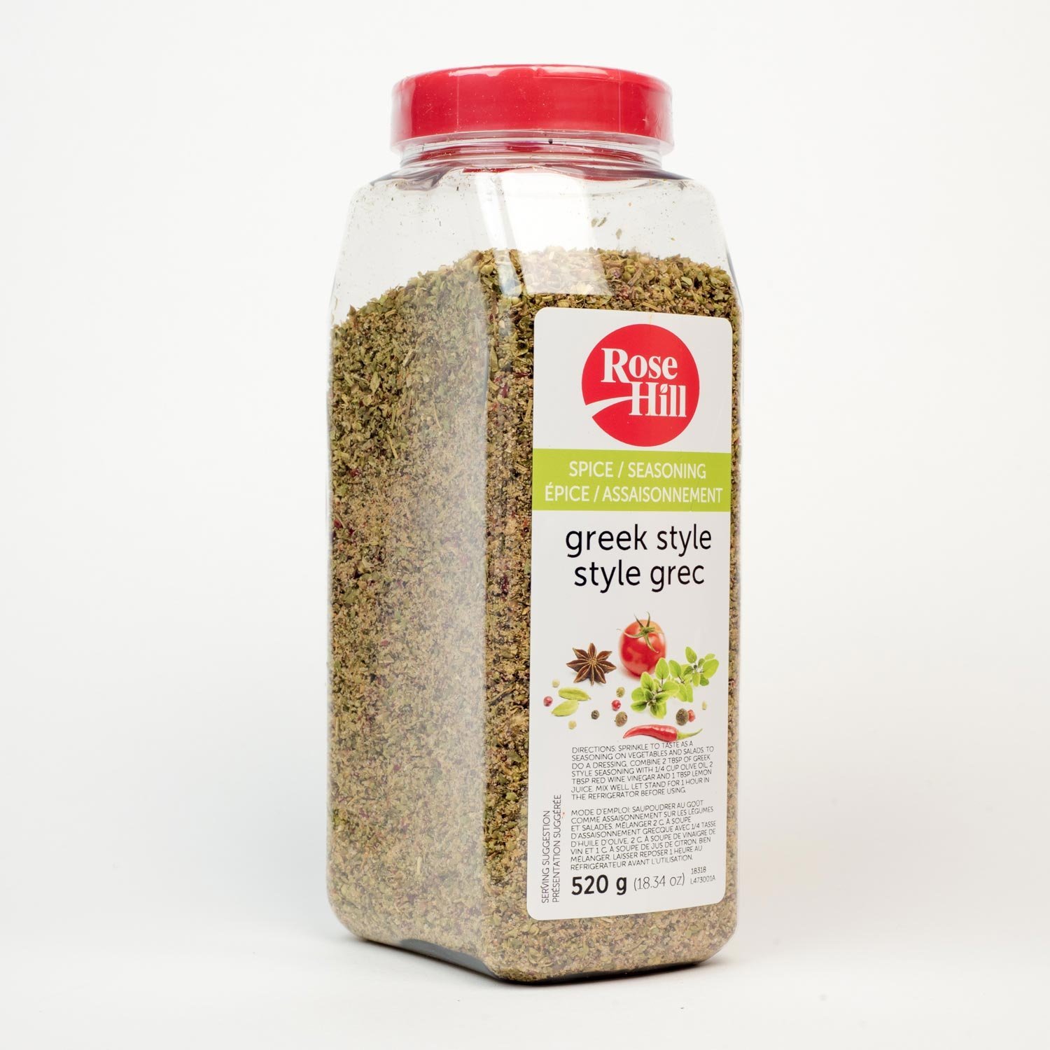 Assaisonnement style grec 520 g