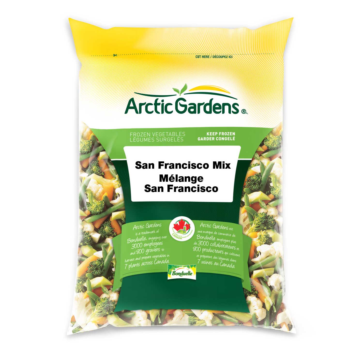 Mélange de légumes San Francisco 2 kg