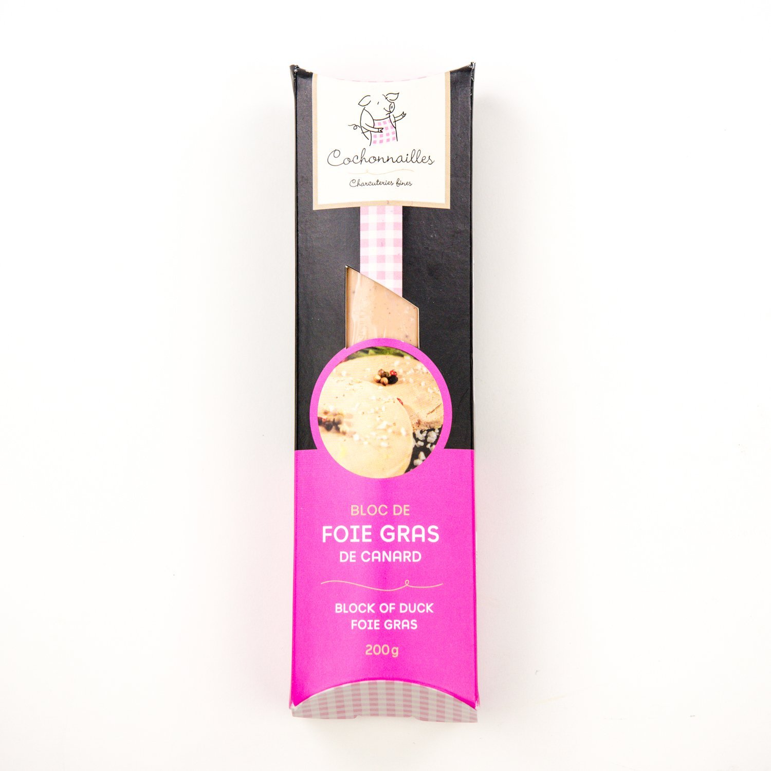Bloc de foie gras de canard 200 g