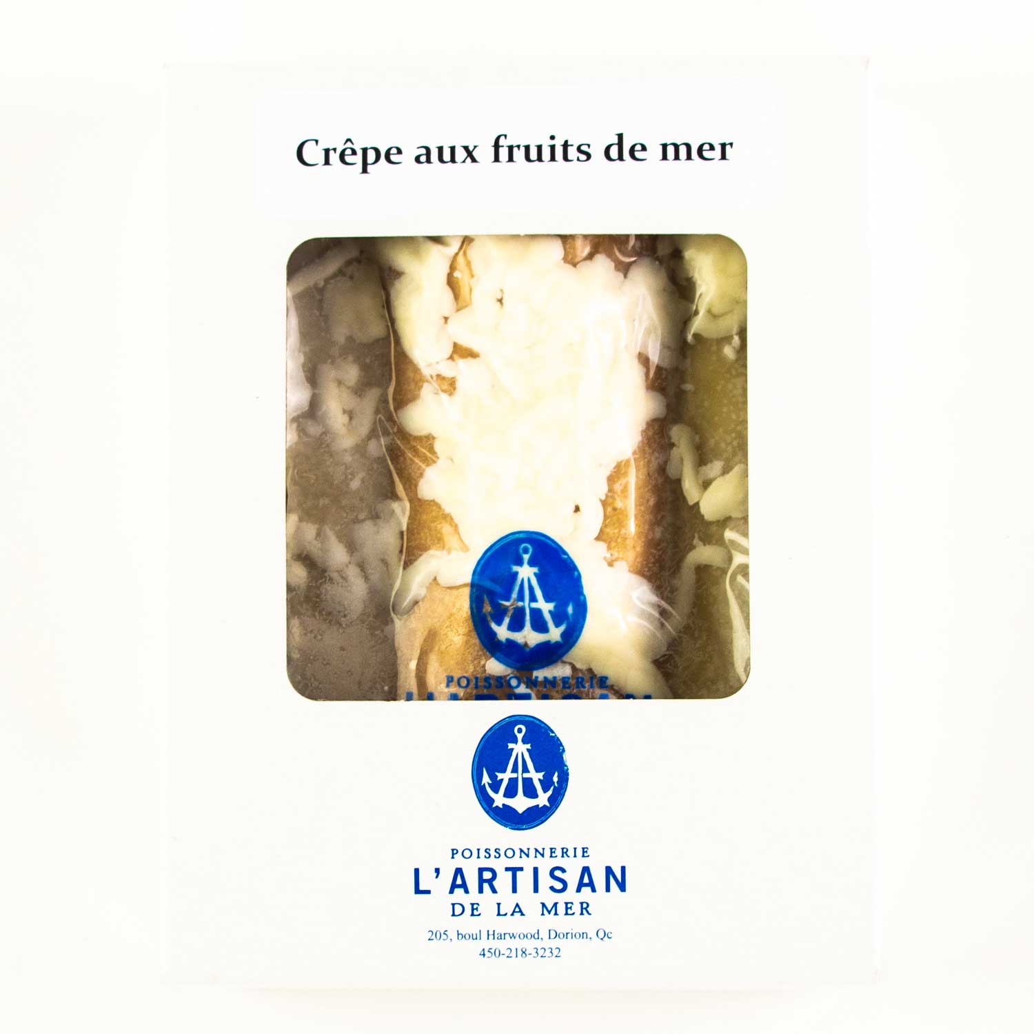 Crêpes aux fruits de mer surgelées 300 g