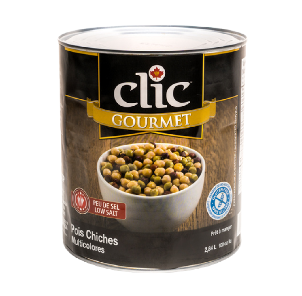 Pois chiche multicolore 2,84 kg