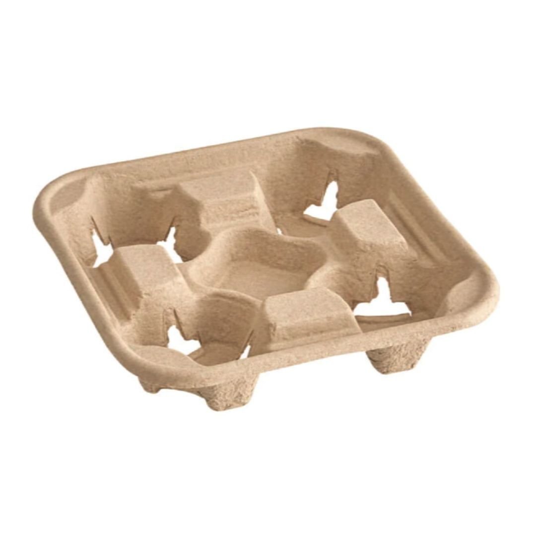 4 Cup Cardboard Holder