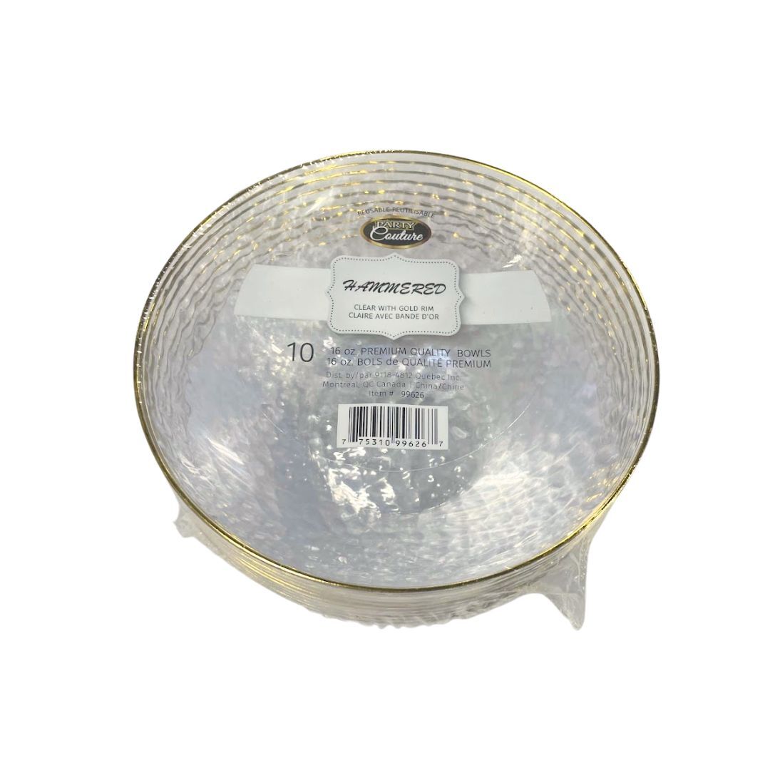 Bol clair bande or 16oz