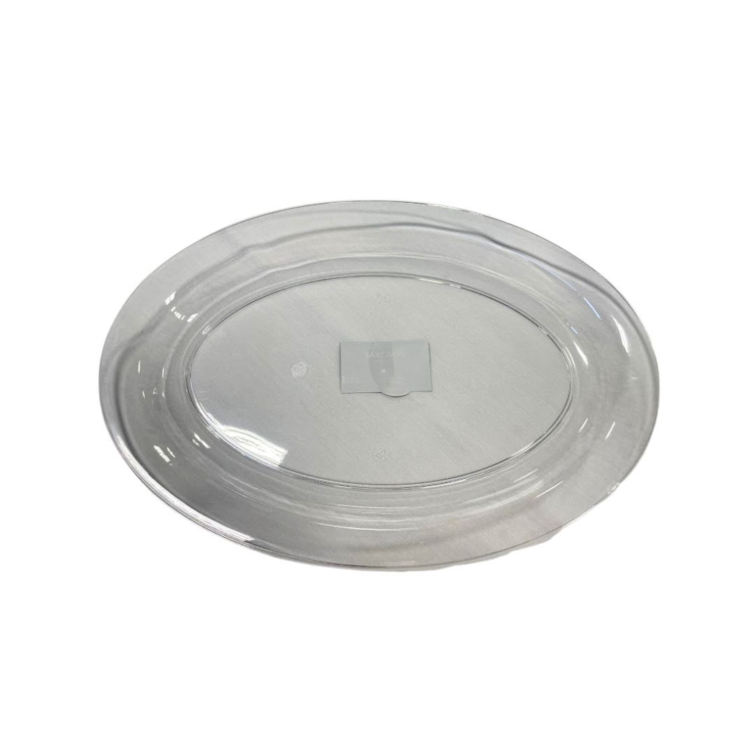 Plateau service clair ovale 11x16