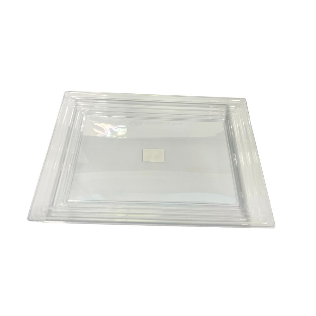 Plateau service clair rectangle 11x16