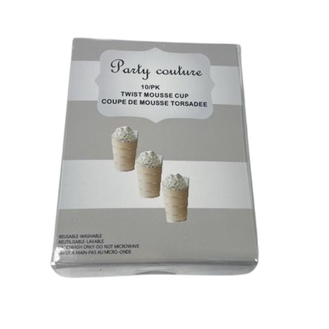 Coupe mousse torsade claire