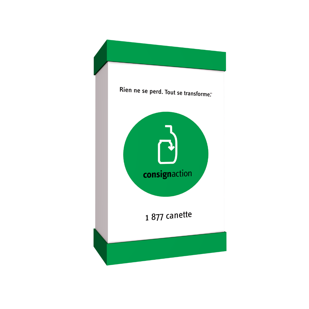 Boîte récupération canette