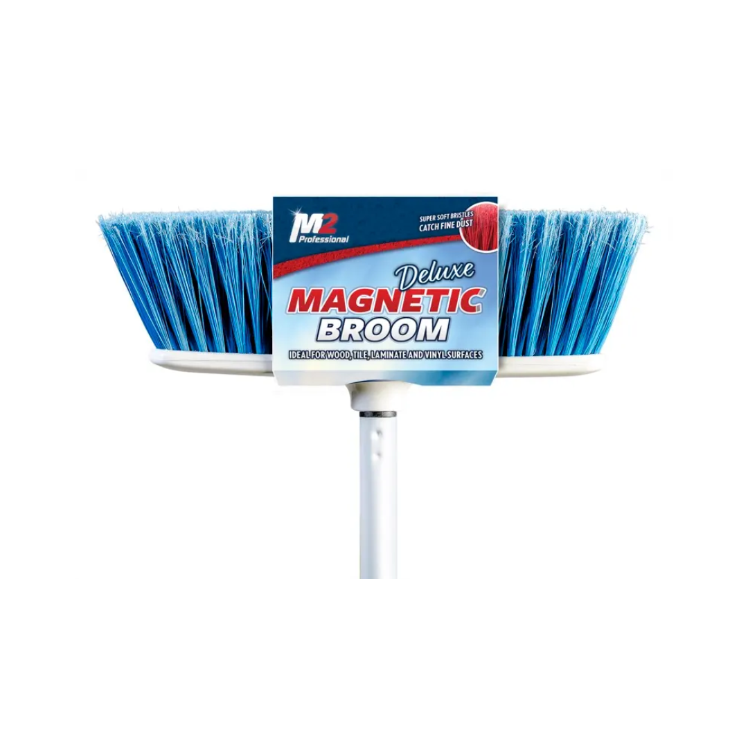 Balai large plat manche métal 48