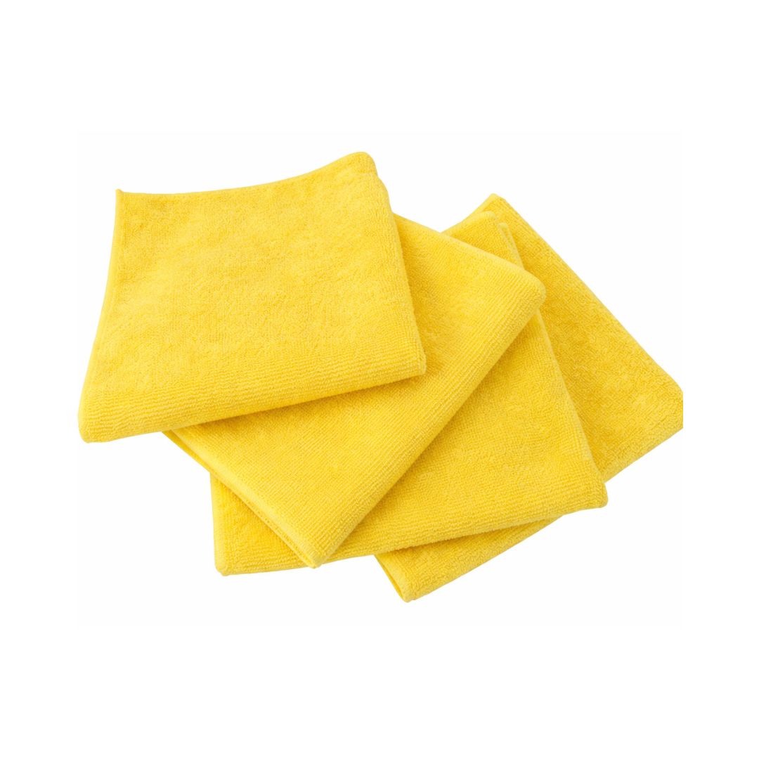 Linge micro-fibre jaune 14