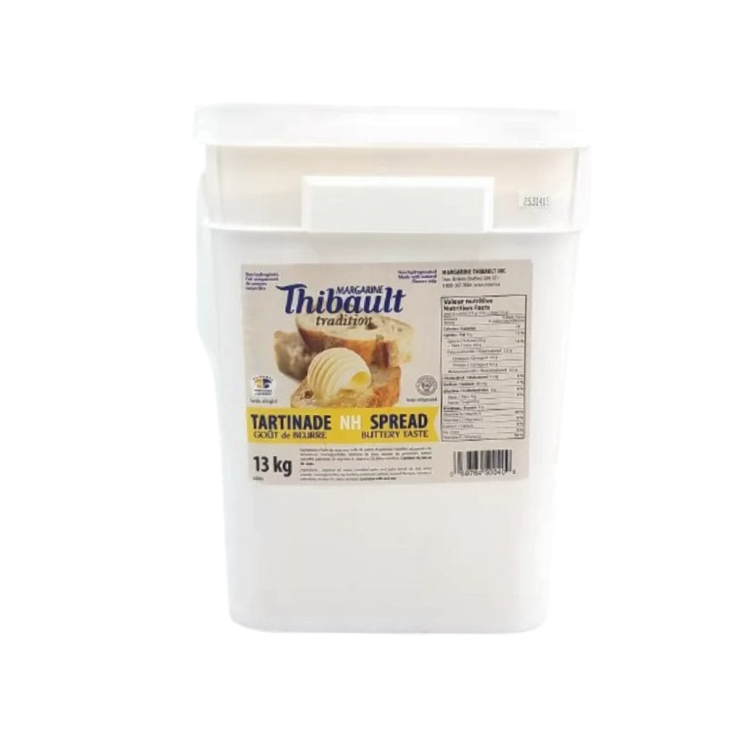 Tartinate soya non hydrogénée blanche