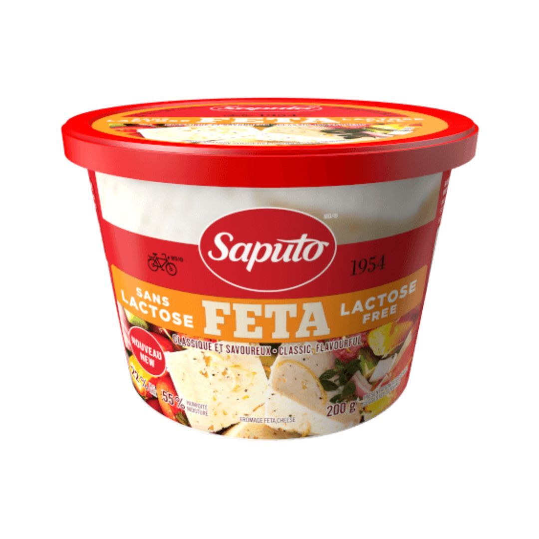 Fromage feta sans lactose 22% MG
