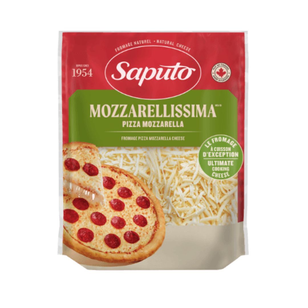 20% MF Grated Mozzarellissima Cheese