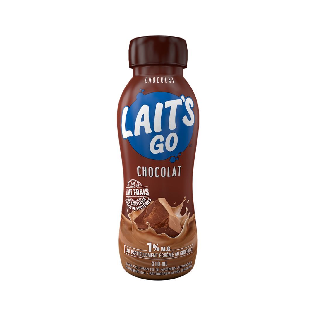 Lait 1% partiellement écrémé chocolat