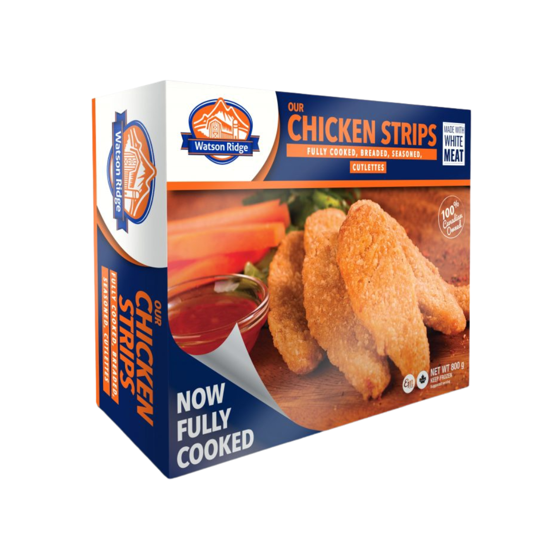 Lanière de poulet cuite