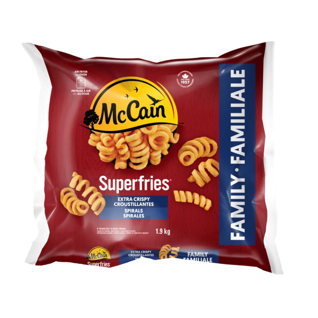 Extra Crispy Spiral Fries