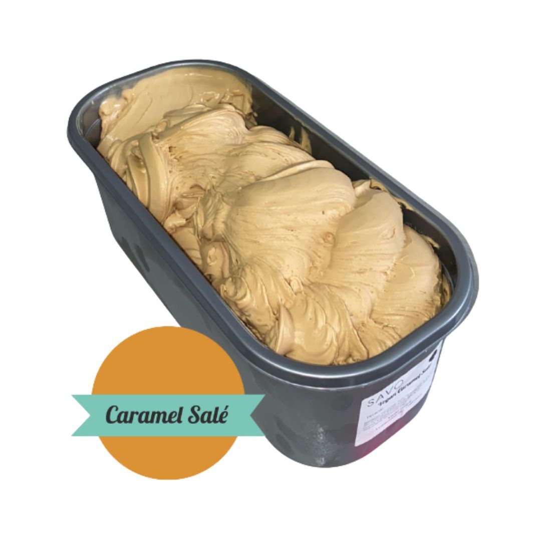 Gelato caramel salé - panne