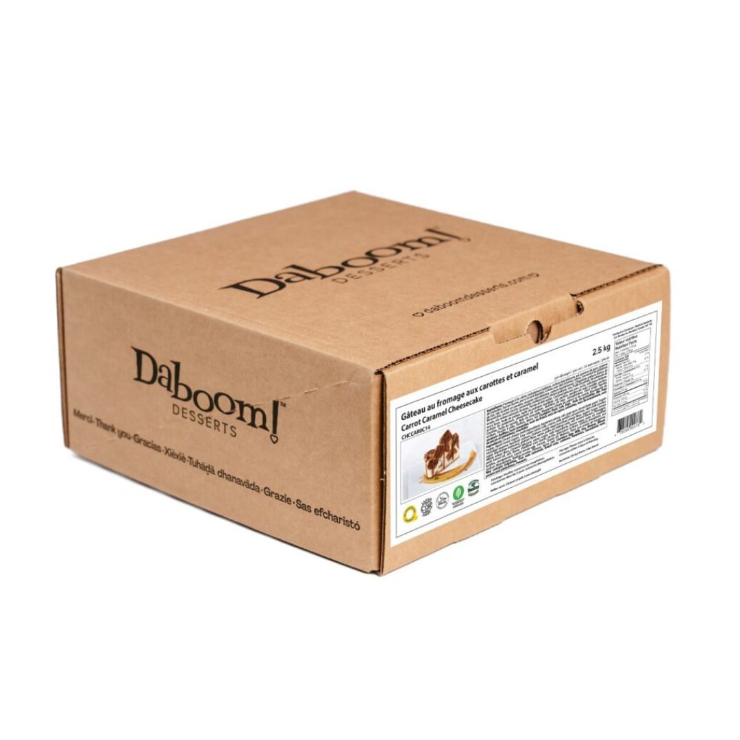 Frozen Cut Carrot Caramel Cheesecake 2.5 kg