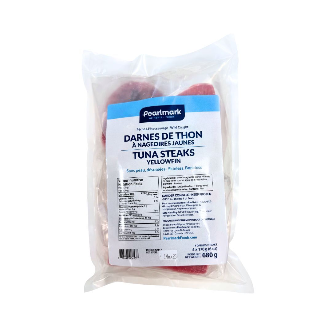 Steaks de thon 4 x 170 g